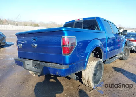 2014 Ford F-150 Fx2 from USA, damaged, VIN 1FTFW1CT3EFB38138